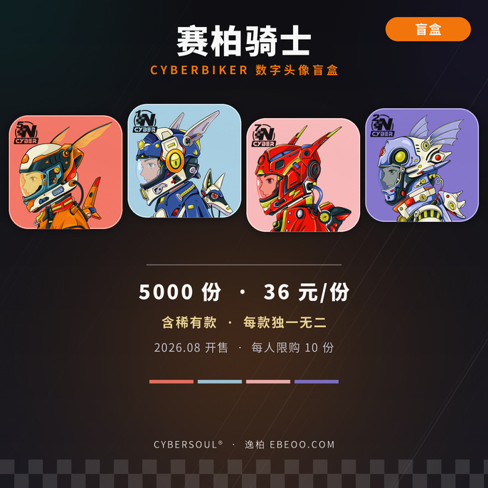 赛柏骑士 · 京东灵稀 首页坑位图（视觉稿件）
